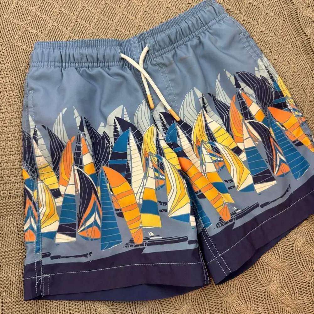 Southern Tide Children's Sail Away-Swim-Trunk ~ S 6/7
